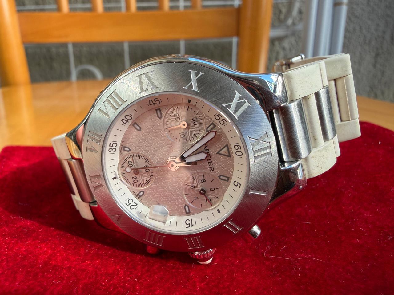 Relógio Cartier Chronoscaph 21